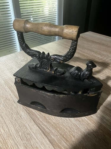 Vintage cast iron coal clothes - vintage,