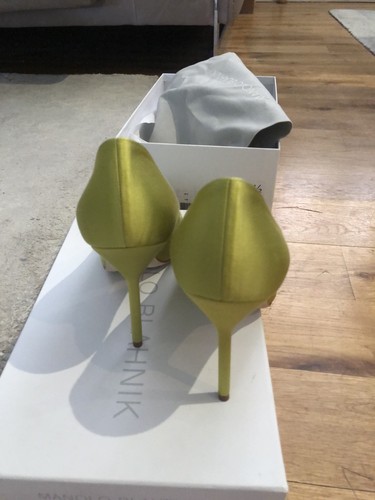Manolo blahnik green - blahnik,