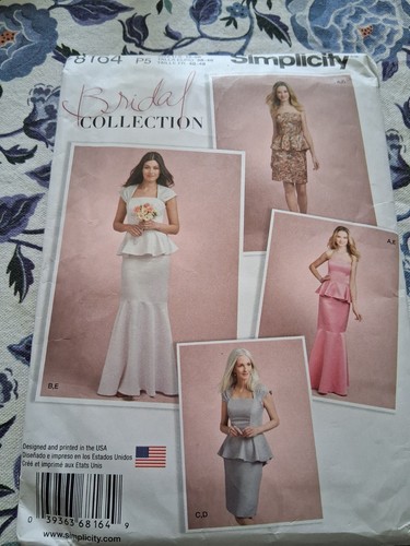 Simplicity sewing pattern 8164 - simplicity,