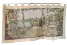 Tapestry Wall Hanging of "The Terrace at Lake Como"