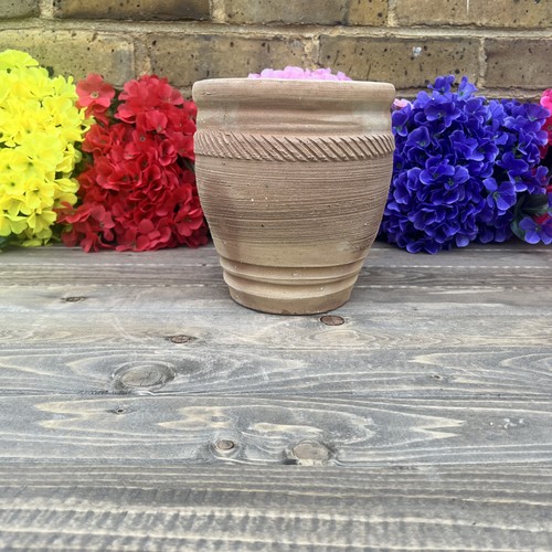 Terracotta pot hand made - terracotta,