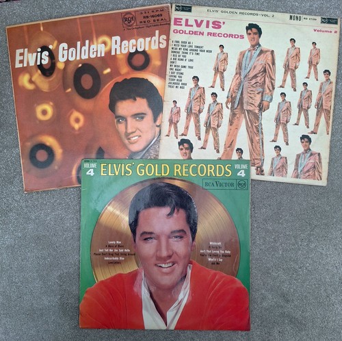 Elvis golden records vinyl - golden,