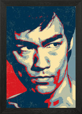 Bruce Lee Framed Wall Art