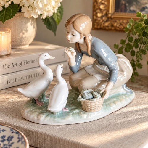 Lladro 4849 feeding - lladro, the