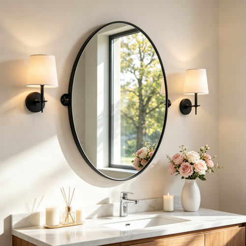 Luvodi adjustable pivot mirror - pivot,