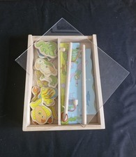 Magnetic Wooden Fishing Game