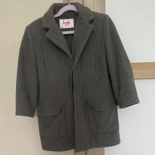 Gufo girls grey wool - girls, felt