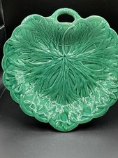 Wedgwood Green Glazed Majolica