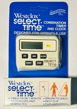 Vintage Westclox Select Time