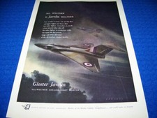 1955 GLOSTER JAVELIN "ALL
