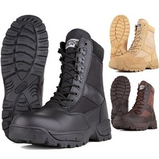 Leather army combat military - leather,