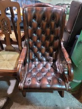 Oxblood Leather Chesterfield