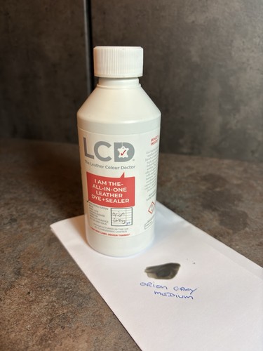 The leather colour doctor dye - colour,