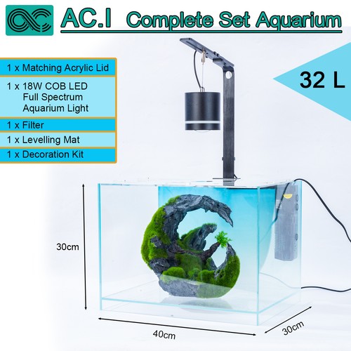32l aquarium fish tank - aquarium,