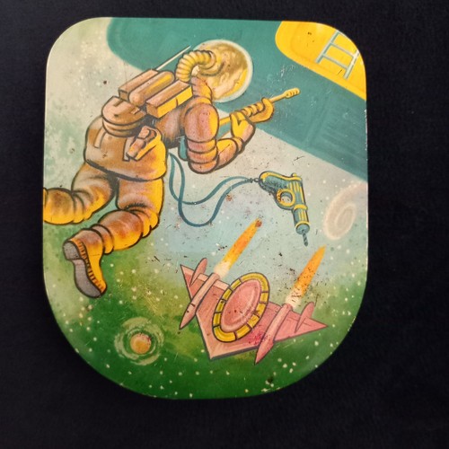 1950s astronaut tin edward - astronaut, tin,