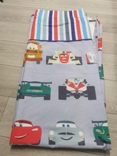 Disney Cars Dunelm Curtains And Matching cotbed Bedding Lightening Mcqueen