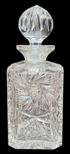 Vintage hand cut lead crystal - hand,