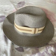 Mens Panama Sun Hat Wide Brim Trilby Fedora Gents Holiday Summer U.V UK NEW