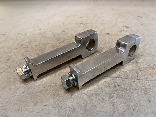 Heavy steel metal vintage - metal, 1"