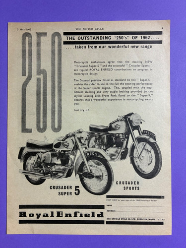 Royal enfield crusader - royal,