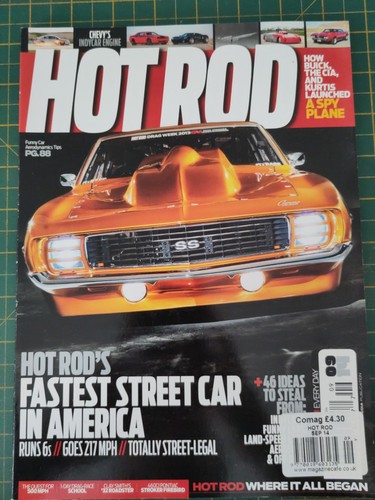 Hot rod magazine september - hot,