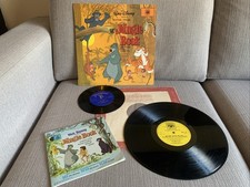 the jungle book 1969 Lp Orig Vinyl With Free 7” Single +book (Disney) Soundtrack