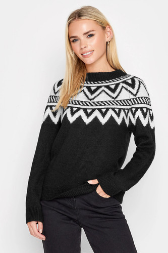 Petite fairisle roll neck - roll,