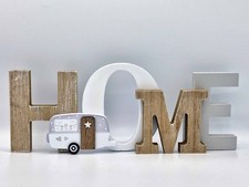 Wooden Home Caravan Sign, Free