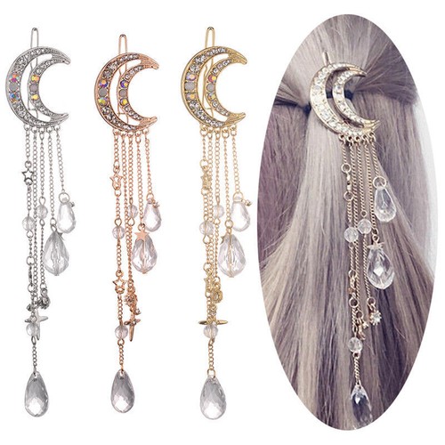 Moon crystal rhinestone - crystal, beads