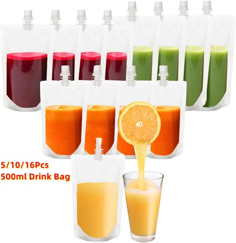 16pcs 500ml plastic bag - ,