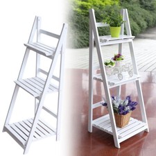 Tall ladder shelf rack - shelf, storage