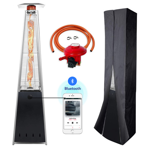Pyramid gas patio heater - gas,