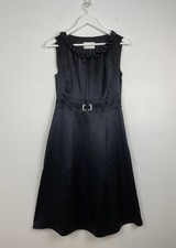 Minuet Black 100% Silk Satin