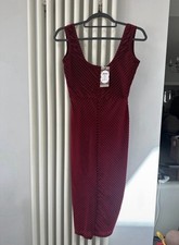 Women’s Boohoo Burgundy