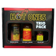 Hot Ones Hot Sauce Trio Gift