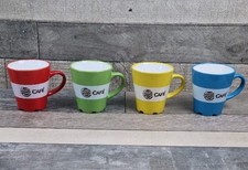 Burger King Café Limited Edition 2012 Promotional Coffee Mugs Cups - Set of 4