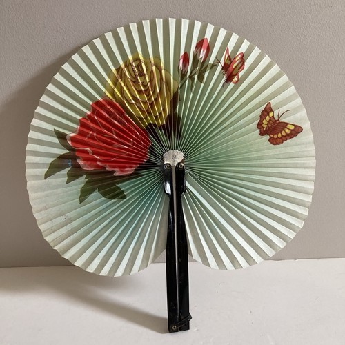 Vintage chinese folding fan - chinese,