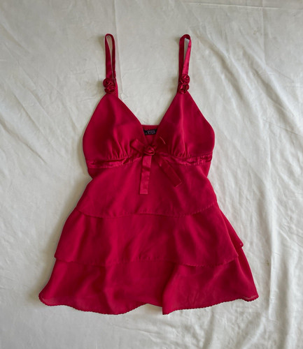 Senza pink chiffon babydoll - senza,