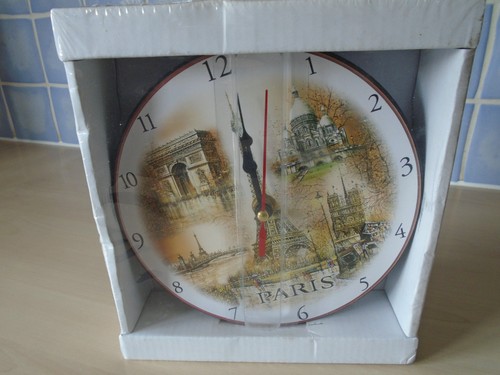 Eiffel tower design clock - tower,