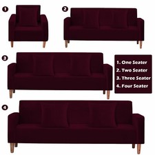 Velvet Sofa Covers Slipcover