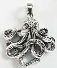 Sterling  Silver  925  Octopus