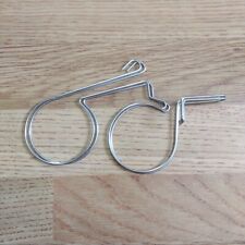 A Pair Of Mylar Sheet Guides For Brother KH881 KH891 Knitting Machines 