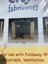 CROFT FABRICOVER BLUE AND TAN