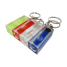 Spirit Level Keyring 40mm x