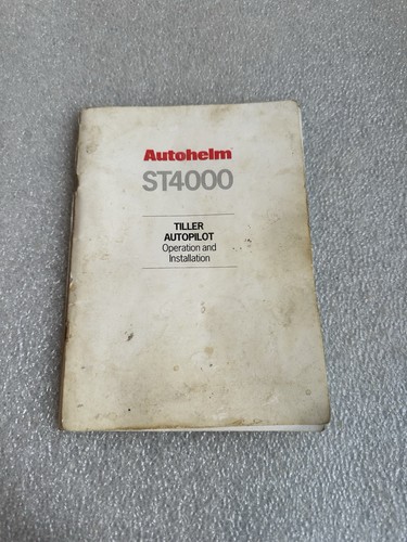 Autohelm st4000 tiller - autohelm,