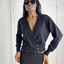 100% pure wool Black wrap