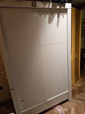 Children’s White Kidsmill Somero Wardrobe - used 2 Doors 2 Drawers Cost £565