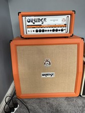 Orange Thunderverb 50 With Matching 4x12 Cab