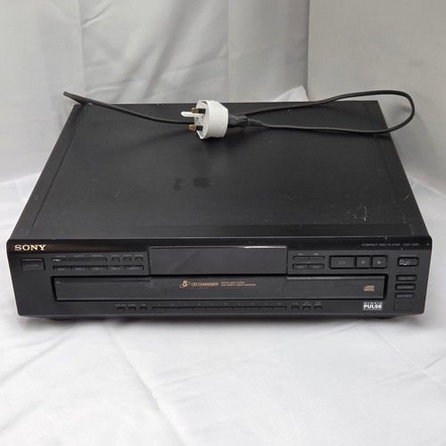 Sony cdp c661 disc cd - sony, 5