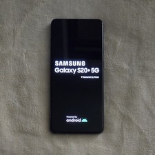 Samsung Galaxy S20 Plus 5G SM-G986B 128GB 12GB RAM Cosmic Black (Unlocked) 